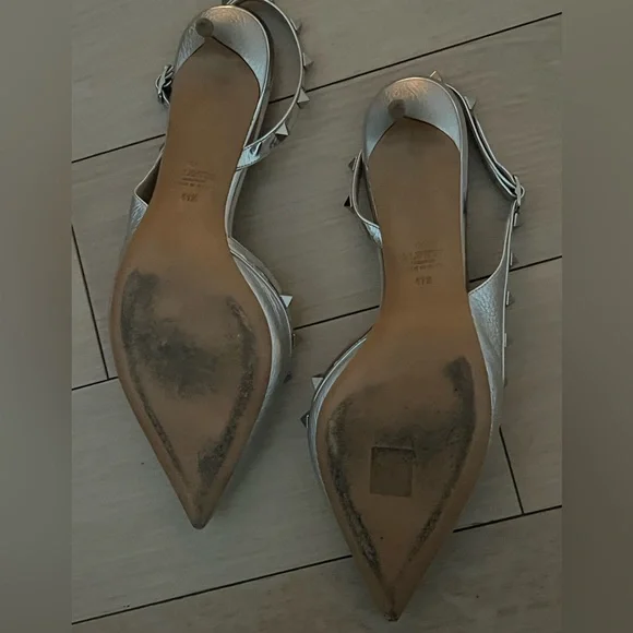 Valentino rockstud kitten heel d’orsay size 41.5 - worn handful of times - Picture 5 of 5